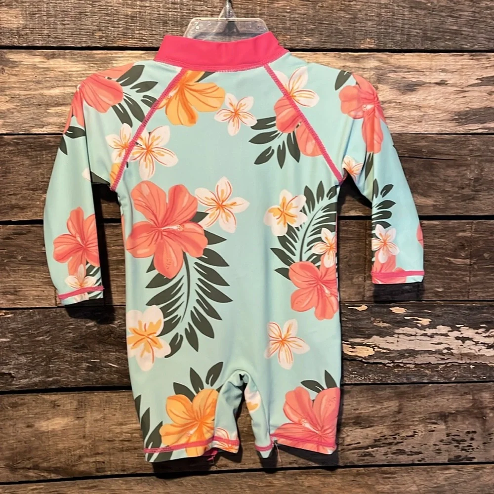💰BOGO FREE Baby Girls’ Rashguard One Piece Swimsuit Bathing Suit